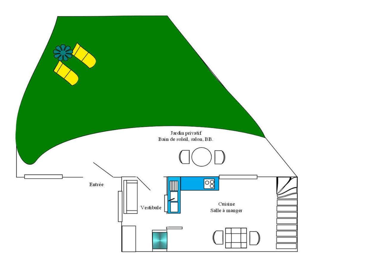 Neizhig Koad Petit Nid En Bois Villa Peaule Exterior photo